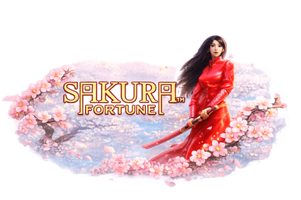 Sakura Fortune japonski avtomat s češnjevim cvetjem in brezplačnimi vrtljaji